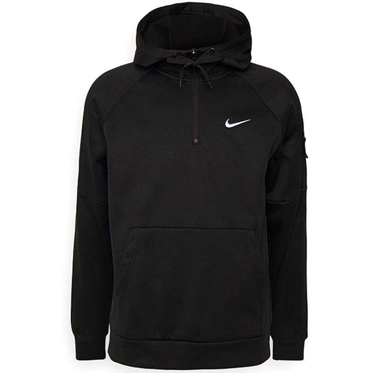 Hanorac pt bărbați Nike M NK TF HD QZ S Negru photo 1 Hanorac pt bărbați Nike M NK TF HD QZ S Negru photo 1
