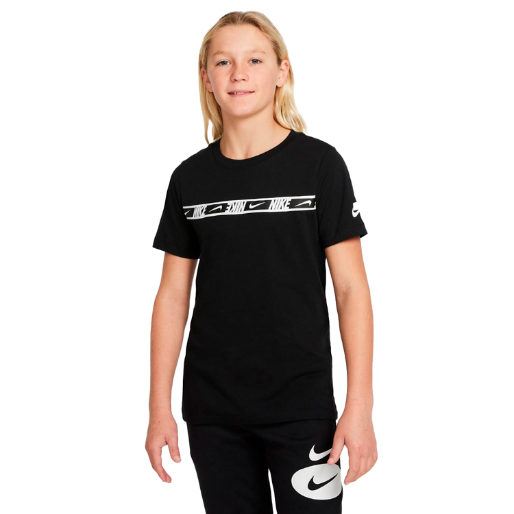 Футболка Nike B NSW REPEAT SS TOP / Мужской / S / Черный photo 1 Футболка Nike B NSW REPEAT SS TOP / Мужской / S / Черный photo 1
