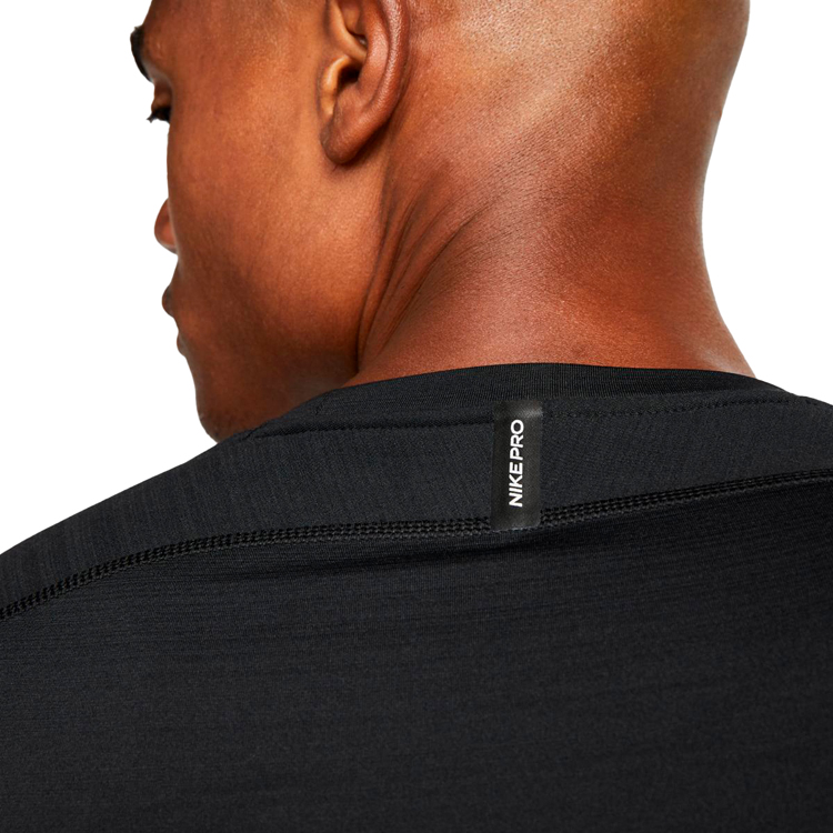 Hanorac pt bărbați Nike M NP TOP WARM LS CREW M Negru photo 5