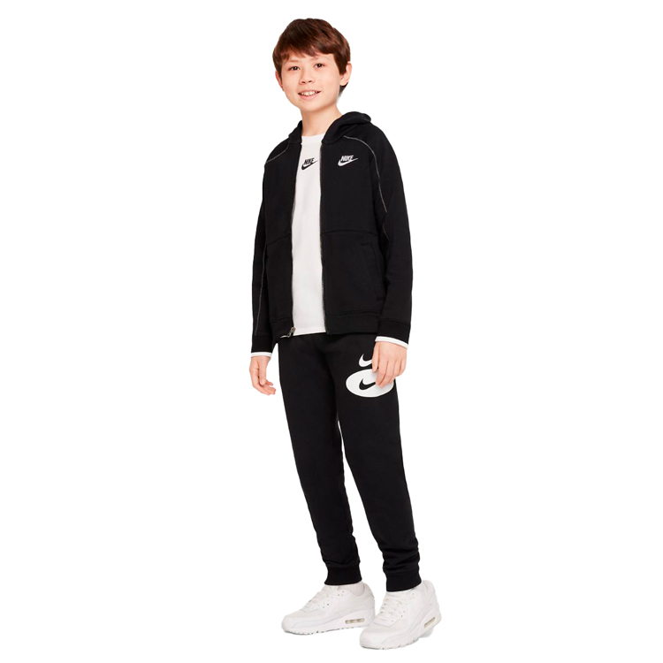Hanorac Nike B NSW AMPLIFY FZ / Barbati / L / Negru photo 4