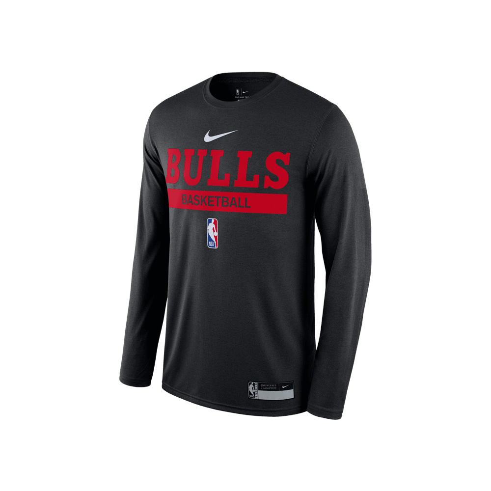 Hanorac pt bărbați Nike CHI M NK DF ES PRT GPX LS TEE M Negru photo 1 Hanorac pt bărbați Nike CHI M NK DF ES PRT GPX LS TEE M Negru photo 1