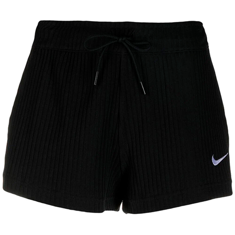 Шорты Nike W NSW RIB JRSY SHORT XL Черный Женский photo 1