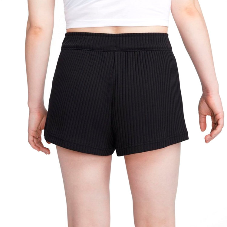 Шорты Nike W NSW RIB JRSY SHORT XL Черный Женский photo 3
