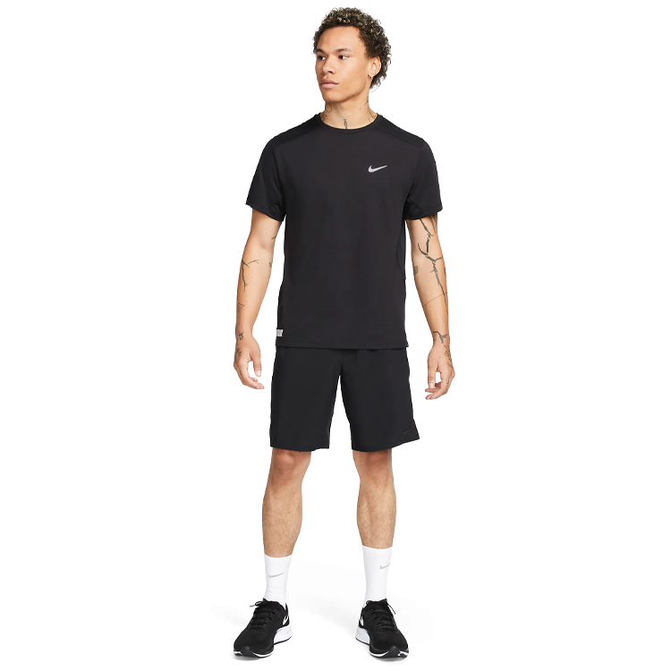 Tricou bărbătesc Nike M NK DF RDVN RISE 365 SS S Negru photo 5