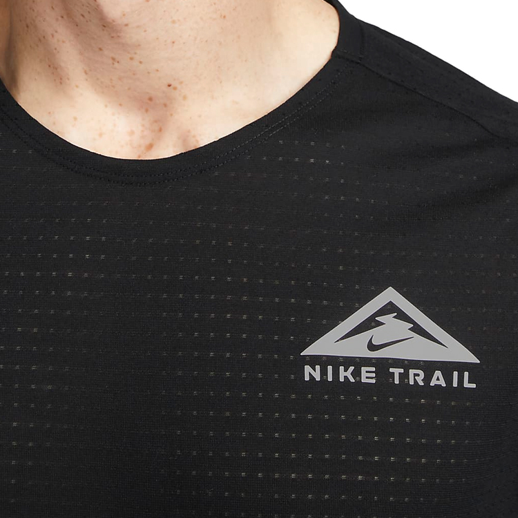 Tricou bărbătesc Nike M NK DF SOLAR CHASE SS TOP S Negru photo 4
