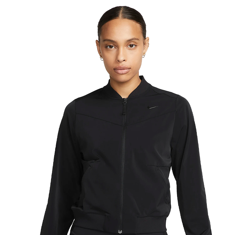 Куртка Nike W NK DF BLISS BOMBER JACKET / Женский / M / Черный photo 1 Куртка Nike W NK DF BLISS BOMBER JACKET / Женский / M / Черный photo 1