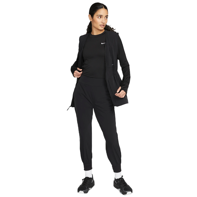 Брюки Nike W NK DF BLISS MR 7/8 JOGGER / Женский / M / Черный photo 5