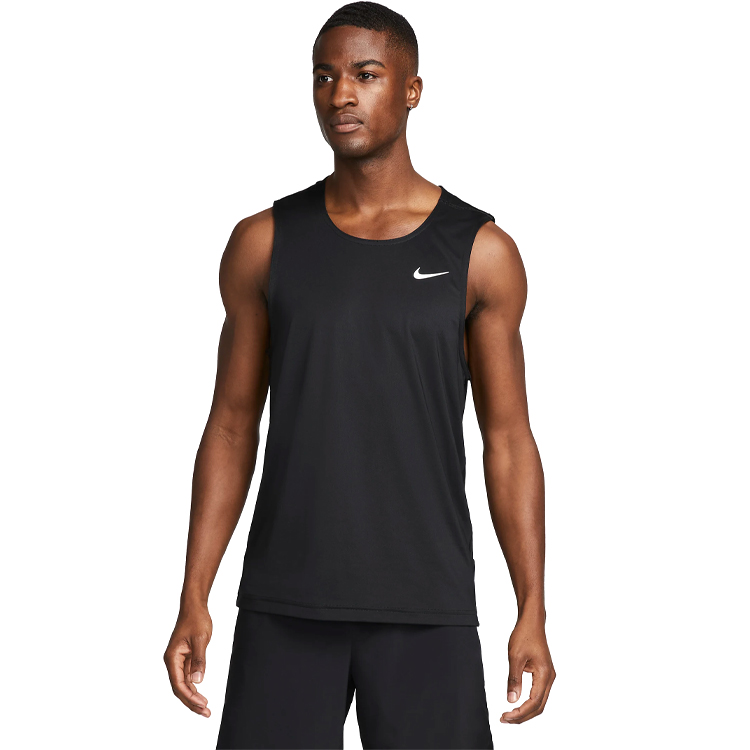 Maiou pt Barbati Nike M NK DF READY TANK XXL Negru photo 3