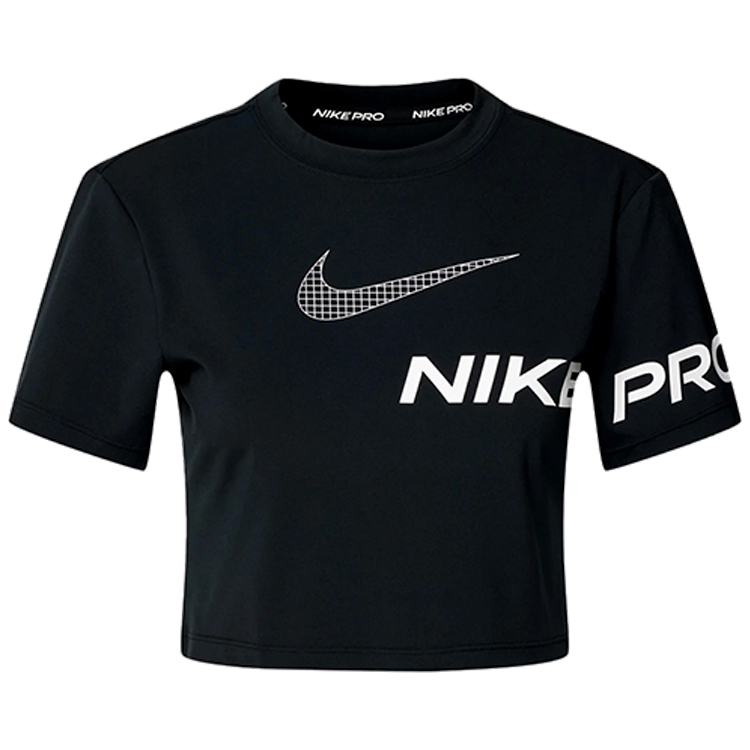 Футболка Nike W NP DF GRX SS CROP TOP / Женский / M / Черный photo 1