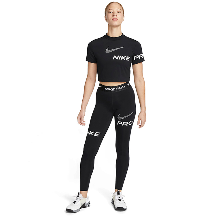 Легинсы Nike W NP DF MR GRX TGHT / Женский / S / Черный photo 4