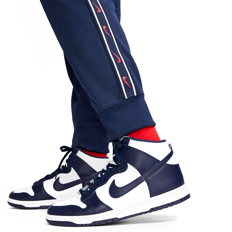 Pantaloni Nike M Nsw Repeat Sw Flc Crew Bb XS Albastru Barbati photo 3