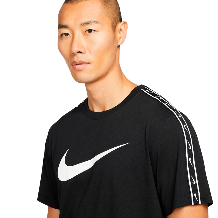 Футболка мужская Nike M NSW REPEAT SW SS TEE XL Черный photo 4