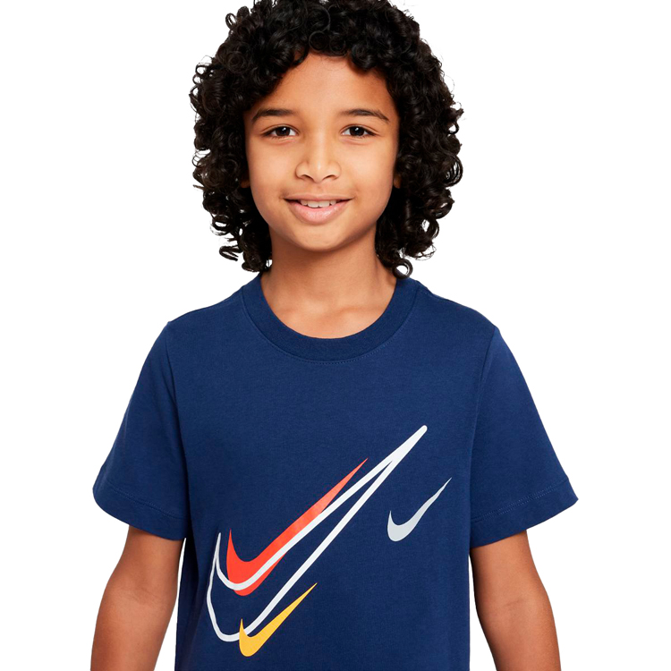 Футболка Nike B NSW SOS SS TEE / Мужской / S / Синий photo 4