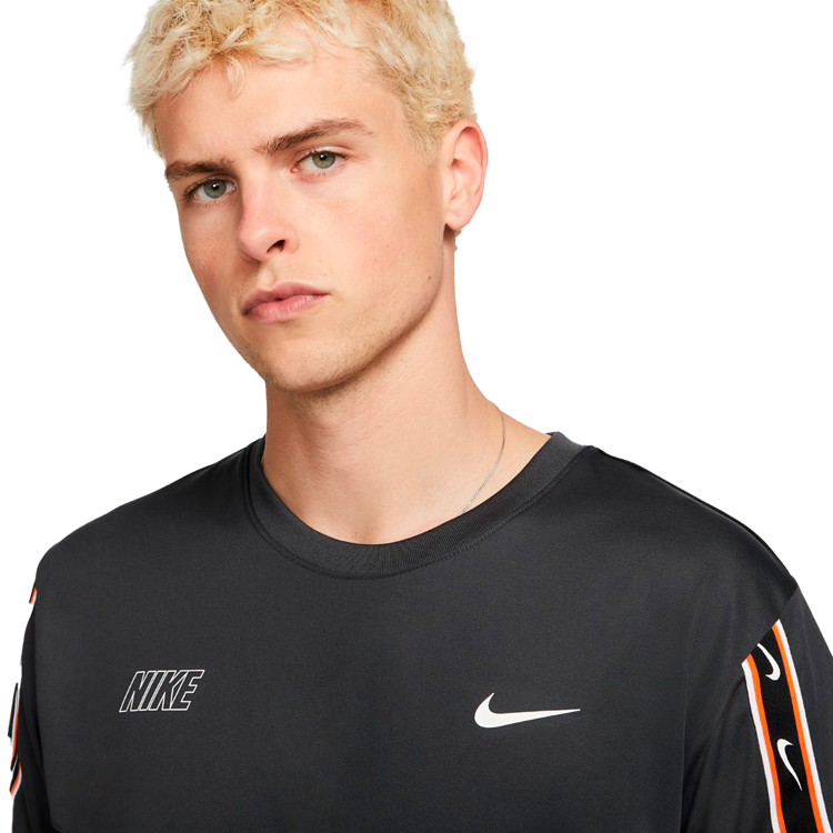 Футболка мужская Nike M NSW REPEAT SW PK TEE S Черный photo 4