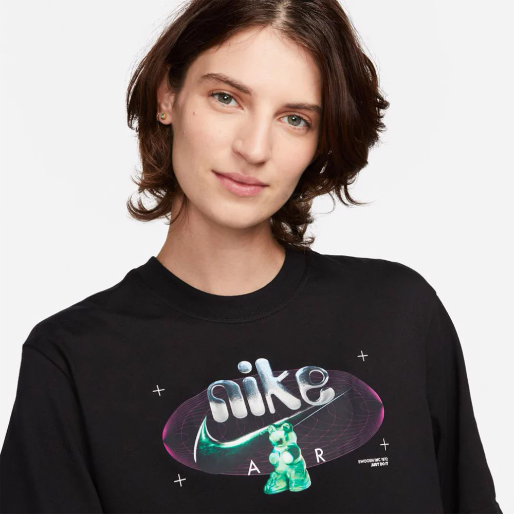 Футболка Nike W NSW TEE OC 2 SS BOXY / Женский / XS / Черный photo 3