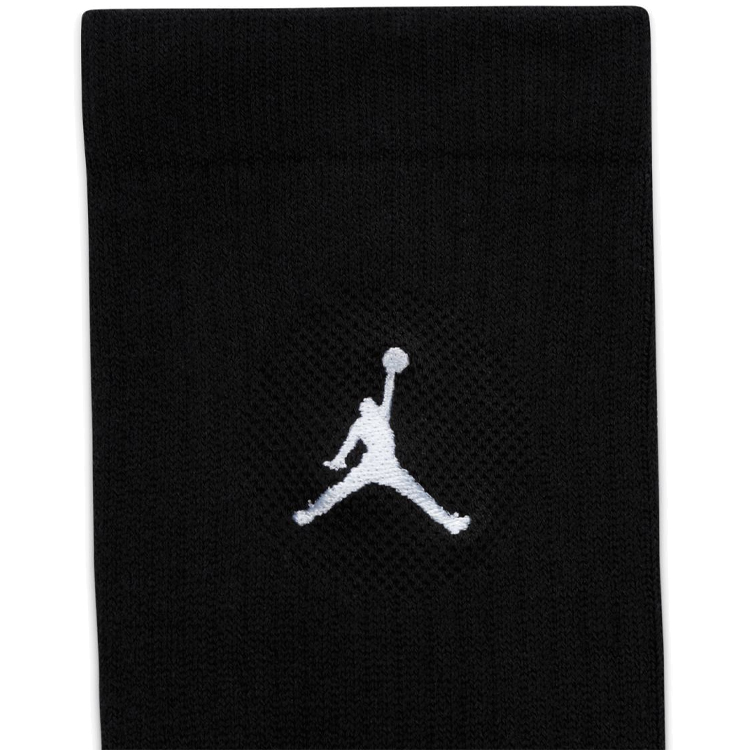 Носки Унисекс Nike U J ED CUSH POLY CREW 3PR L Черный photo 3