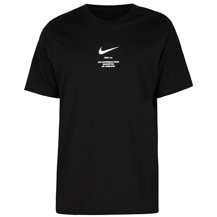 Tricou bărbătesc Nike M NSW TEE BIG SWOOSH L Negru photo 1