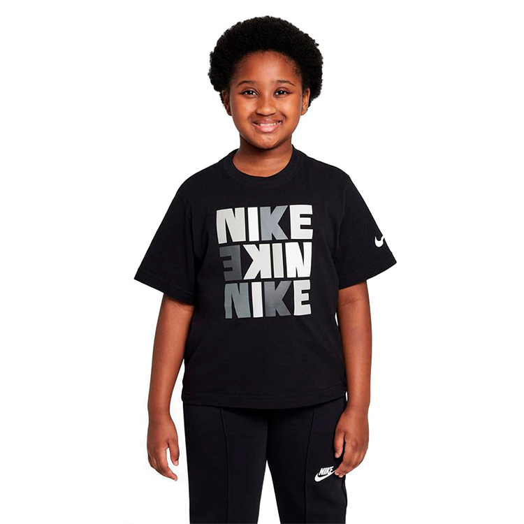 Tricou Nike G NSW TEE BOXY PRINT / Femei / XS / Negru photo 2