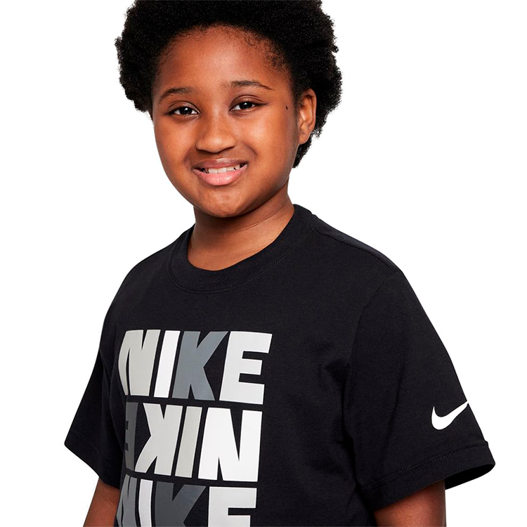 Tricou Nike G NSW TEE BOXY PRINT / Femei / XS / Negru photo 3