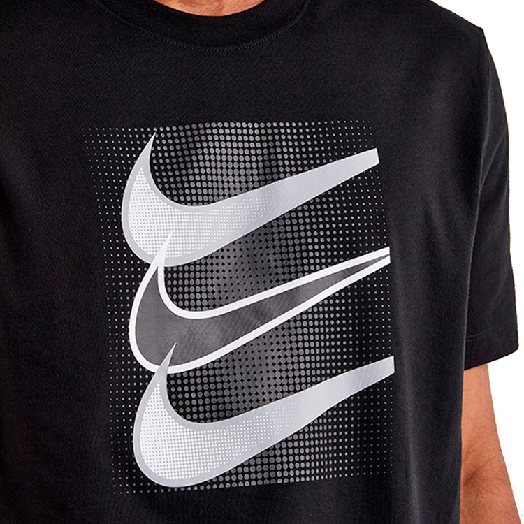 Tricou bărbătesc Nike M NSW TEE 12MO SWOOSH M Negru photo 4
