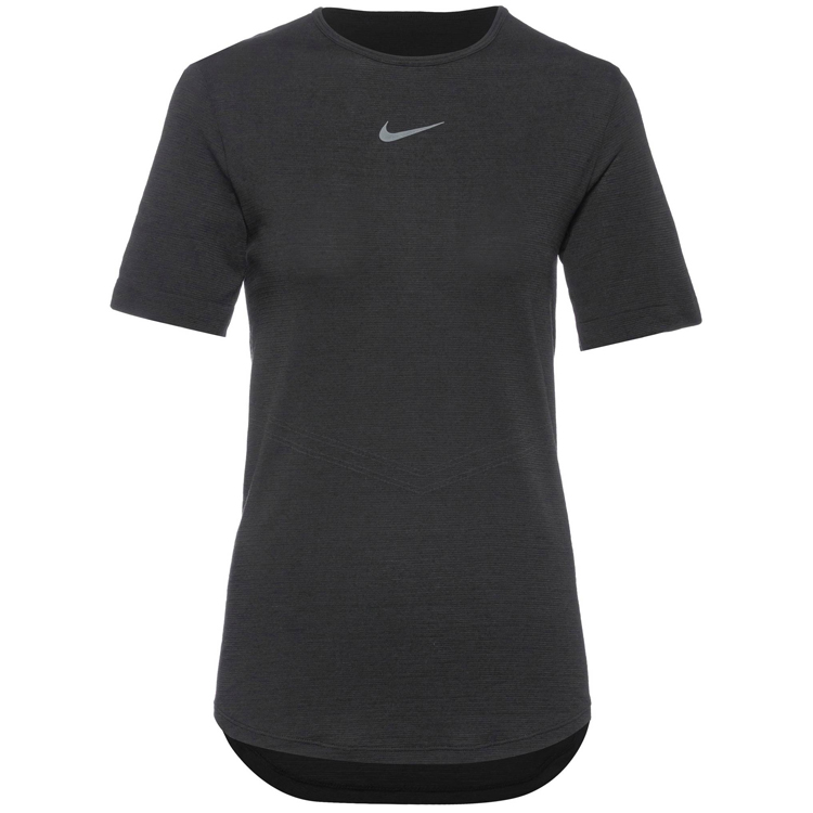 Tricou Nike W NK SWIFT WOOL DF SS TOP / Femei / S / Negru photo 1 Tricou Nike W NK SWIFT WOOL DF SS TOP / Femei / S / Negru photo 1