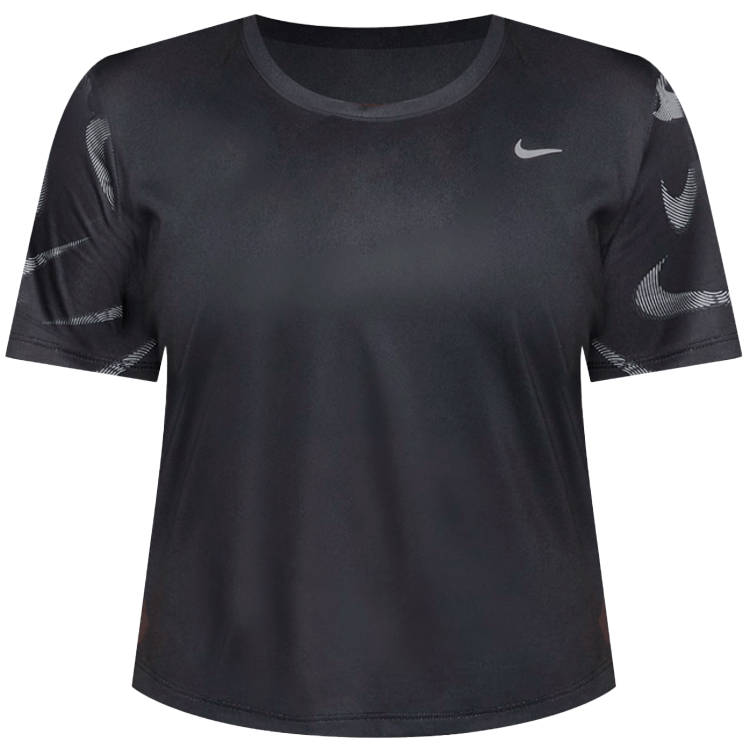 Tricou Nike W NK DF SWOOSH AOP SS CROP / Femei / M / Negru photo 1 Tricou Nike W NK DF SWOOSH AOP SS CROP / Femei / M / Negru photo 1