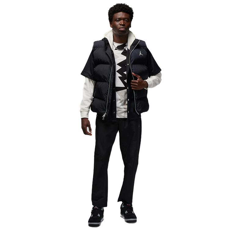 Vestă pt bărbați Nike M J ESS STMT ECO VEST XS Negru photo 2