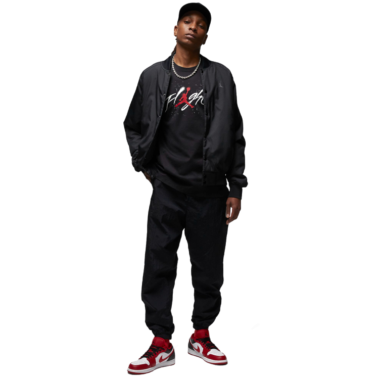 Tricou Nike M J BRAND GFX SS CREW2 S Negru Barbati photo 3