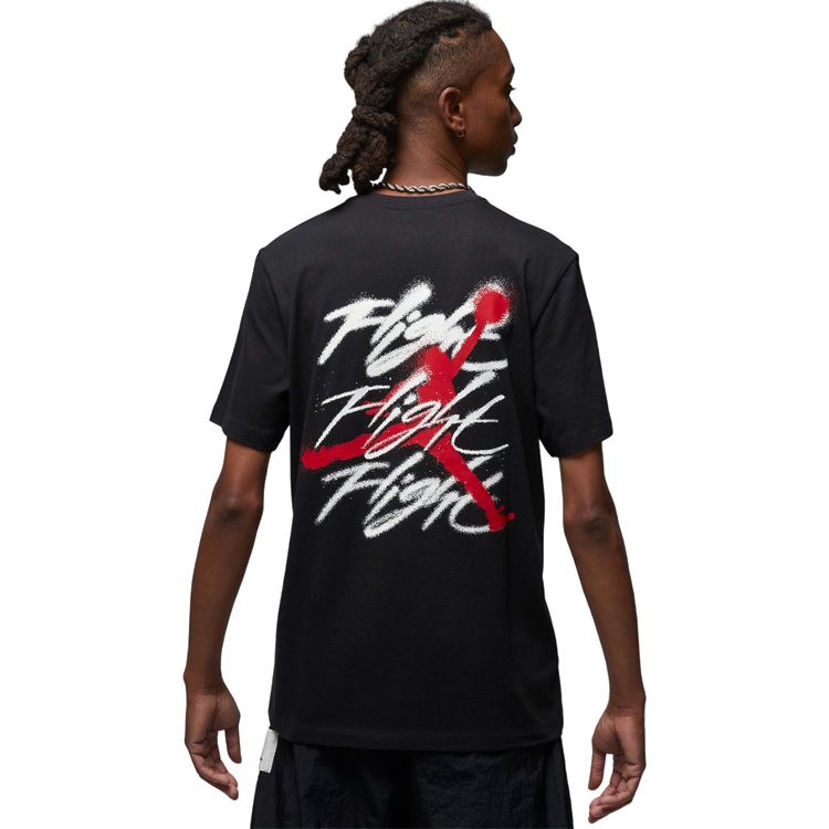 Tricou Nike M J BRAND GFX SS CREW2 S Negru Barbati photo 4