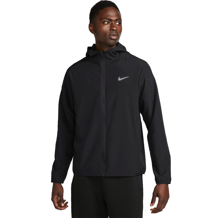 Hanorac pt bărbați Nike M NK DF FORM HD JKT XL Negru photo 5