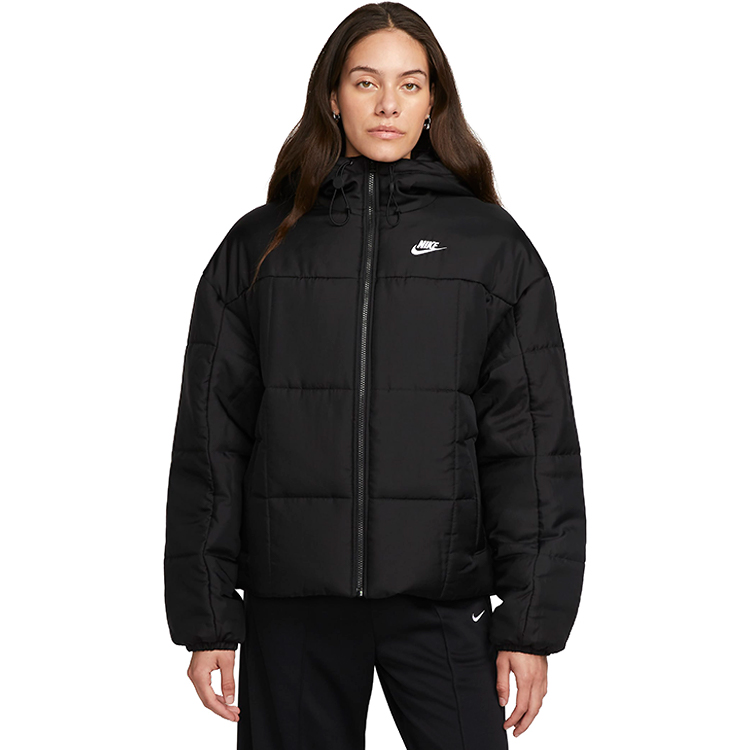 Scurta Nike W NSW ESSTL THRMR CLSC PUFFER M Negru Femei photo 2