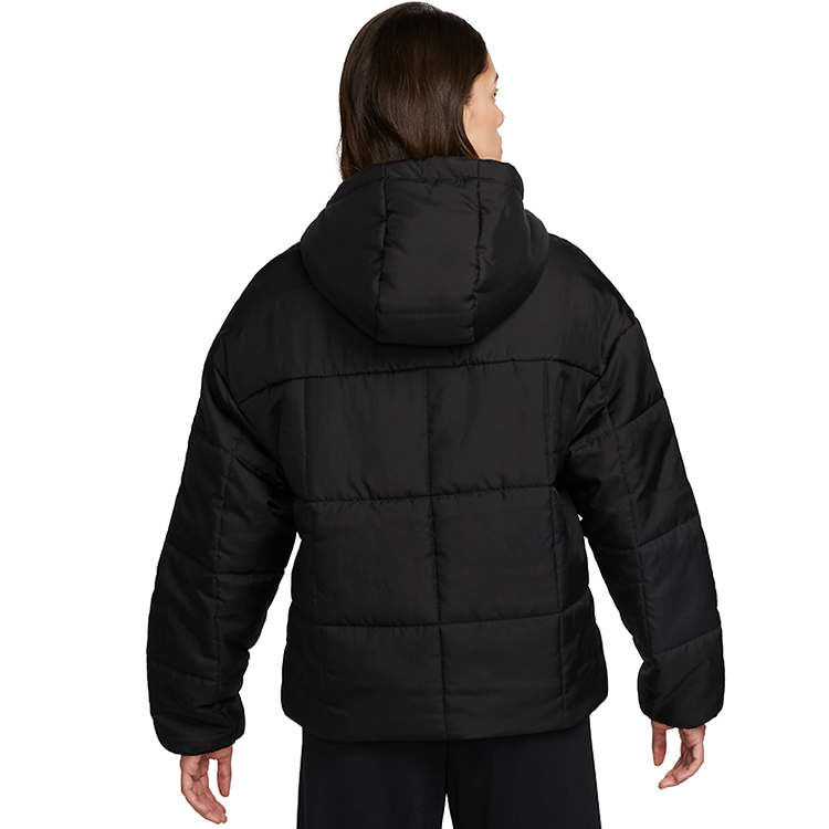 Scurta Nike W NSW ESSTL THRMR CLSC PUFFER M Negru Femei photo 3