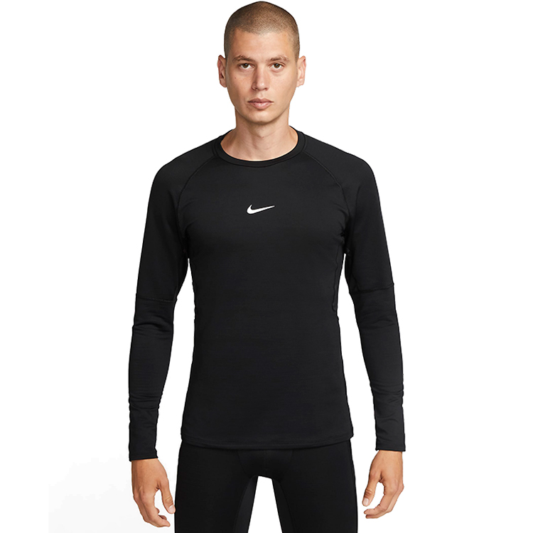 Hanorac pt bărbați Nike M NP TOP WARM LS CREW L Negru photo 1