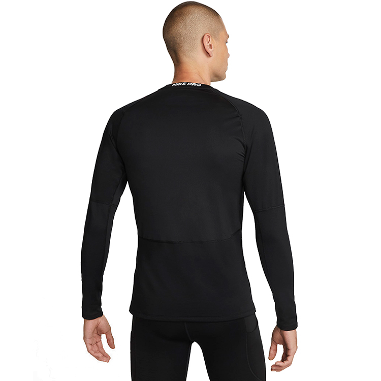 Hanorac pt bărbați Nike M NP TOP WARM LS CREW L Negru photo 2