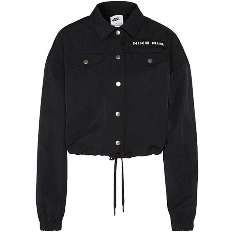 Куртка Nike W NSW AIR WVN MOD CROP JKT S Черный Женский photo 1 Куртка Nike W NSW AIR WVN MOD CROP JKT S Черный Женский photo 1