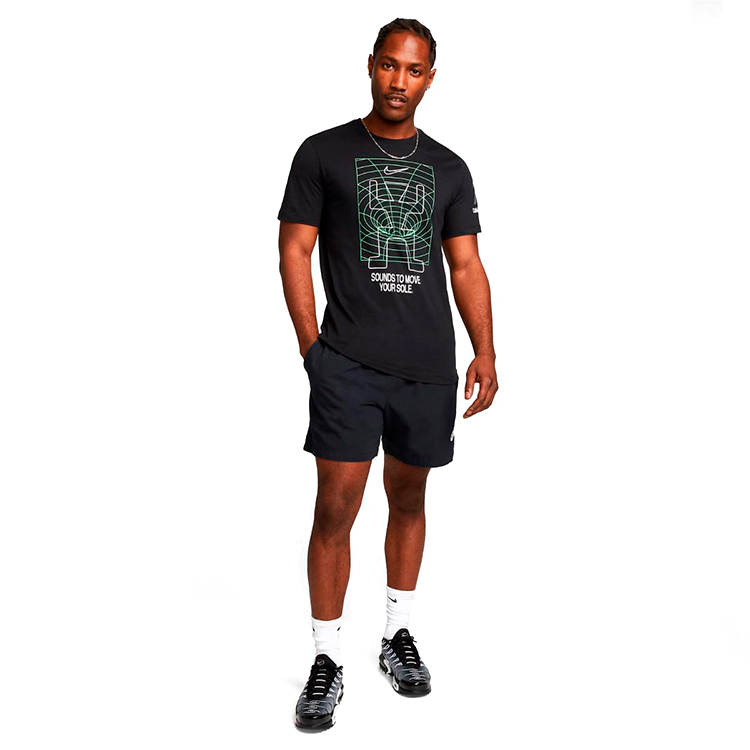 Tricou bărbătesc Nike M NSW TEE TREND IRIDESCENT HBR XL Negru photo 3