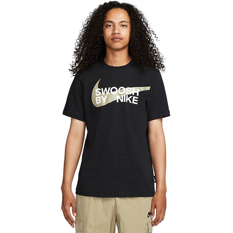 Tricou bărbătesc Nike M NSW TEE BIG SWOOSH FA23 2XL Negru photo 4