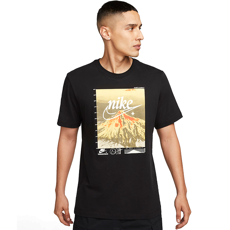 Tricou bărbătesc Nike M NSW TEE OC PK2 L Negru photo 2