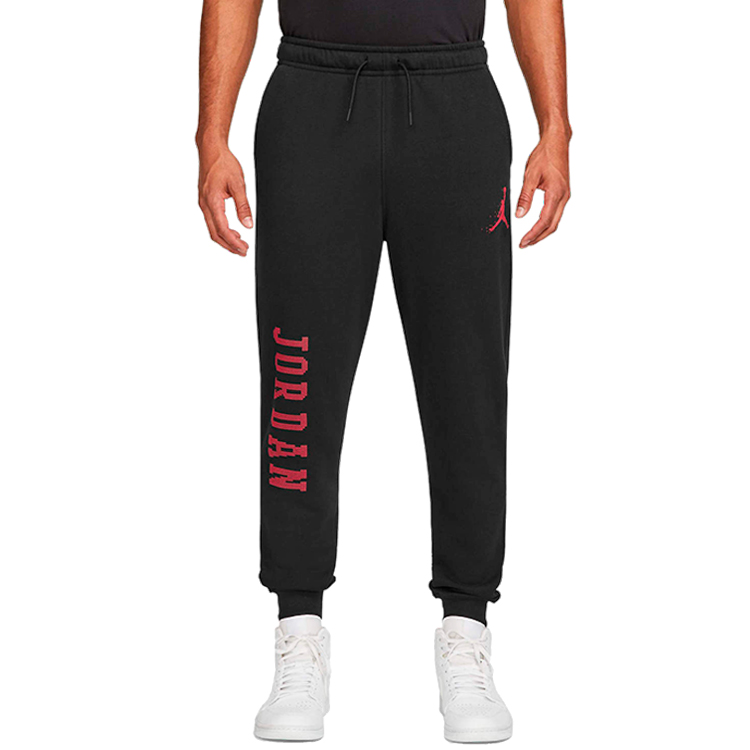 Брюки Nike M J ESS MMBR HLDY FLC PANT M Черый Мужской photo 2
