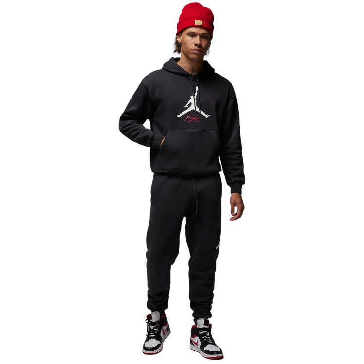 Hanorac pt bărbați Nike M J ESS FLC BASELINE HOODIE S Negru photo 2