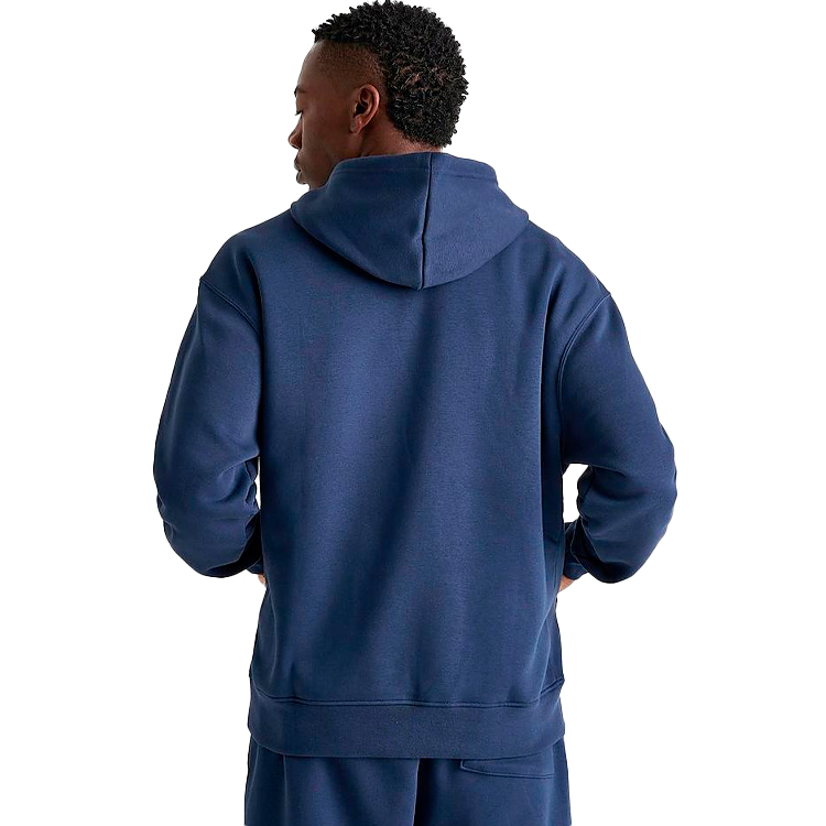 Hanorac pt bărbați Nike M J ESS FLC BASELINE HOODIE S Albastru photo 3