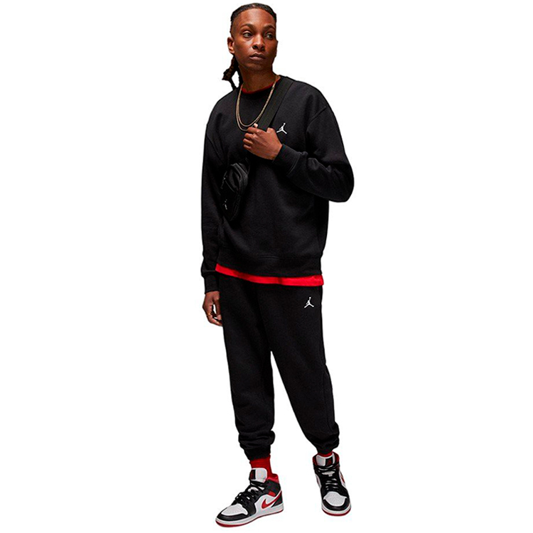 Брюки Nike M J ESS FLC PANT M Черный Мужской photo 3