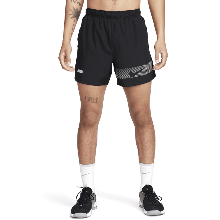 Sorti de bărbați Nike M NK CHALLENGER 5BF SHRT FLASH XXL Negru photo 2