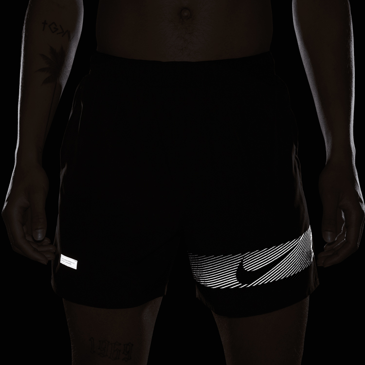 Sorti de bărbați Nike M NK CHALLENGER 5BF SHRT FLASH XXL Negru photo 3