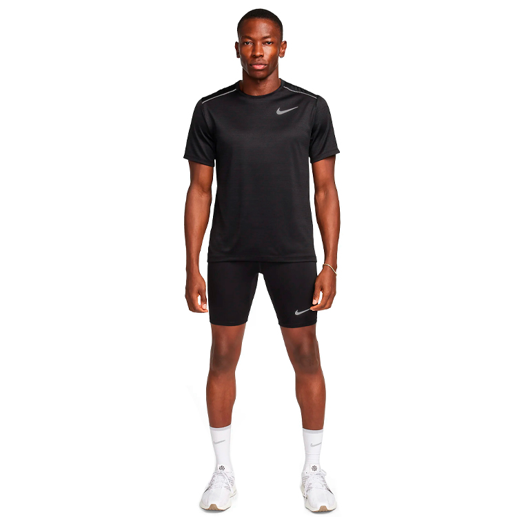 Sorti de bărbați Nike M NK DF FAST BF HALF TIGHT L Negru photo 3