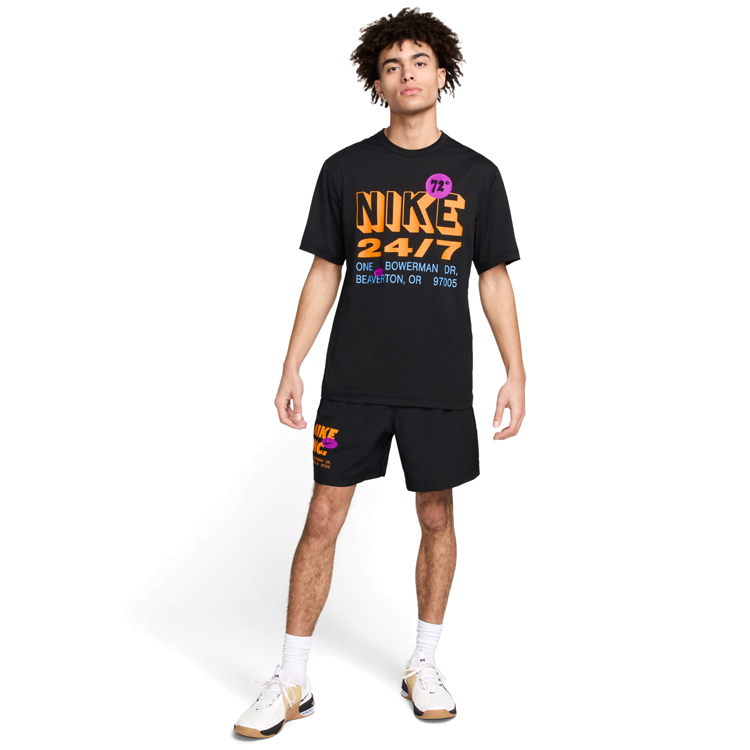 Tricou bărbătesc Nike M DF UV HYVERSE SS GFX L Negru photo 4