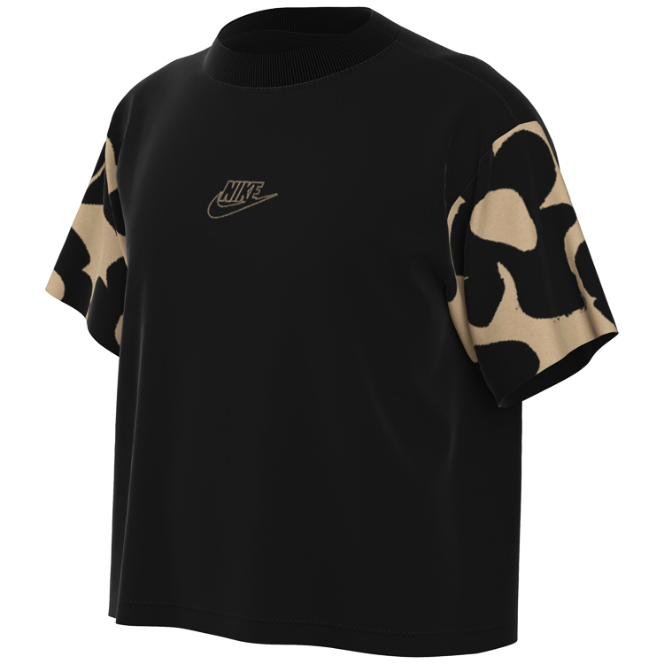 Tricou Nike G NSW TEE BOXY FLORAL / Femei / XL / Negru photo 1 Tricou Nike G NSW TEE BOXY FLORAL / Femei / XL / Negru photo 1