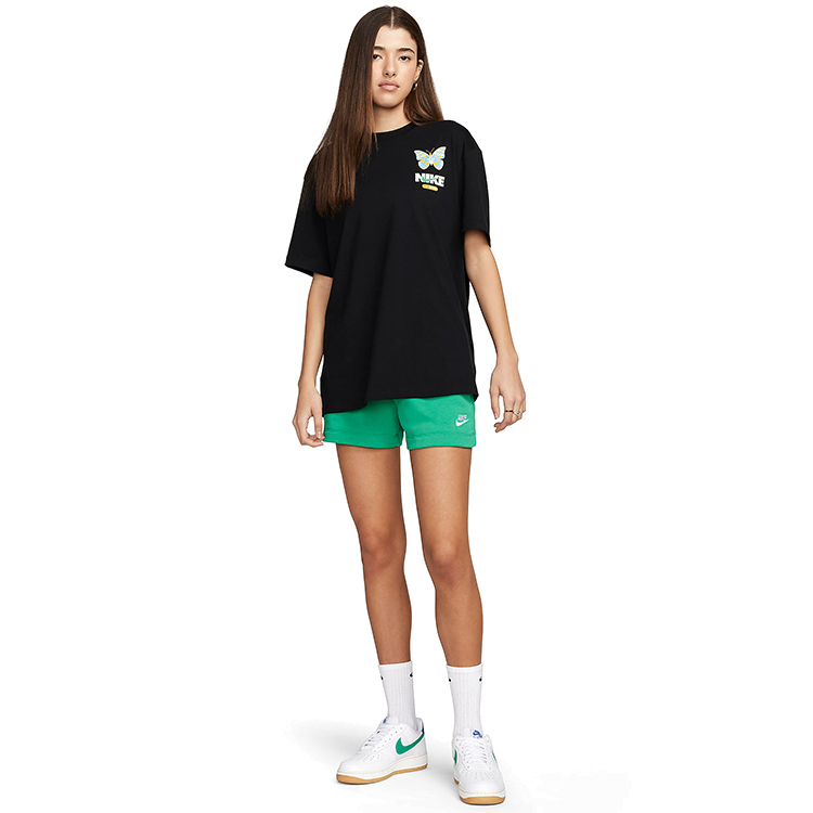 Tricou Nike W NSW TEE OC 2 BF AMD M Negru Femei photo 2