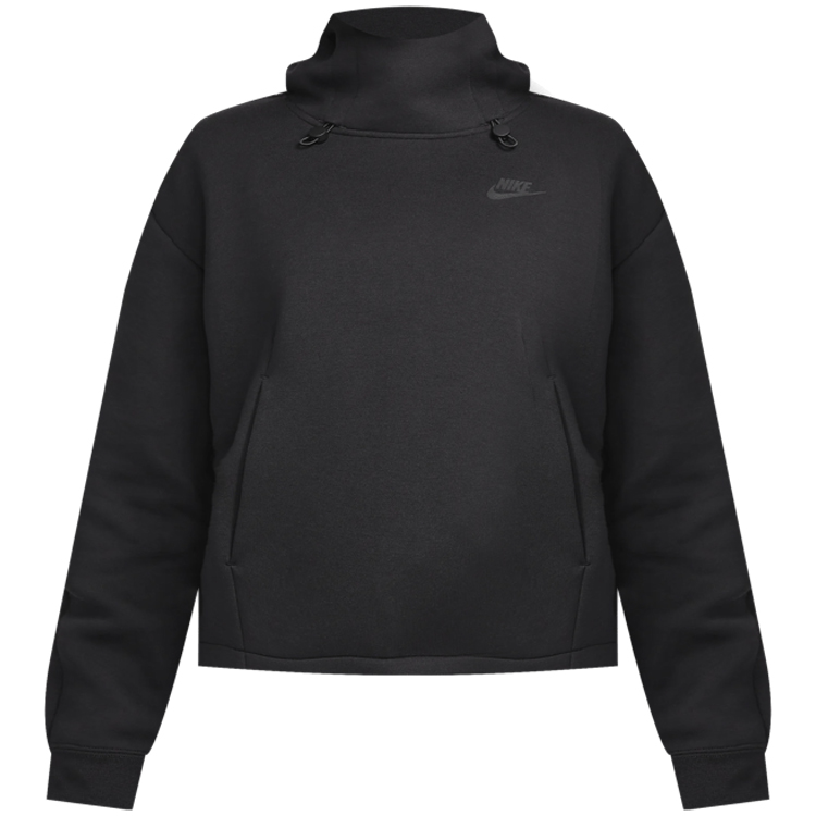 Hanorac Nike W NSW TCH FLC OS HDY XS Negru Femei photo 1