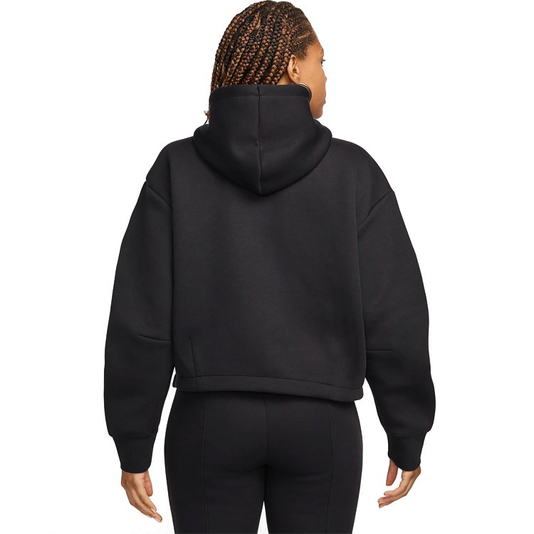 Hanorac Nike W NSW TCH FLC OS HDY XS Negru Femei photo 3